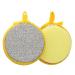 Washing Sponges Double-Sided Cleaning Spongs Household Scouring Pad Wipe Dishwashing Sponges Cloth Dishwashing Brush Household Cleaning Reusable Durable Cleaning Yellow