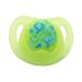 Nuby Prism Orthodontic Pacifier Silicone with Bow Oval Ideal for Babies from 6 to 18 Months Green Green Pacifier