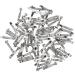 50 Pieces Retro Sliver Blank French Barrettes Hair Clips Craft Ribbon Bow DIY Elastic Tool - 7 x 58mm - Buy Online on GoSupps.com