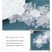 IYOU Floral Princess Headpiece Crystal Lace Wedding Headband White Flower First Communion Tiaras Hair Accessories for Flower Girls and Bridesmaid - Buy Online on GoSupps.com