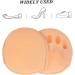 Buy 2 Pairs High Heels Forefoot Pad Toe Topper Invisible Liner Socks - Anti-Slip Summer Socks for Women & Girls - Buy Online on GoSupps.com