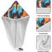 Abstract Patterns Hair Towel 2 Pack | Super Absorbent Quick Dry Hair Turbans for Women & Girls - Buy Online on GoSupps.com