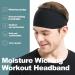 Mezrkuwr Sports Headbands - 4 Pack Quick-Dry Stretchy Headbands for Men & Women | Ideal for Running Football Yoga & Fitness - Buy Online on GoSupps.com