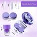 Buy Contact Lens Case with Cleaner Washer & Mirror - Travel-friendly Purple Kit - Buy Online on GoSupps.com