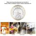 Yctze Metal Dial Indoor Thermometer Hygrometer - Accurate Temperature & Humidity Measurement for Your Home - Buy Online on GoSupps.com