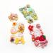 Xana 30PCs animal and flower Hair Clips for girls women kids 10PCs creative Hair Ties cute hair accessories for girl