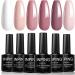 INPING 6 Colors Gel Nail Polish Set - Nude, Pink, White Shades for Bridesmaid Manicures | Long Lasting, Soak Off, UV/LED | 8ml/0.27oz - Buy Online on GoSupps.com