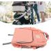 Shanrya Waterproof Multifunction Mummy Backpack - Large Capacity Outdoor Wrapping Bag with 2 Hanging Straps - Pink & Orange - Buy Online on GoSupps.com