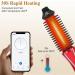 Buy Mini Hair Curling Iron Brush - Ceramic Tourmaline Ionic Hot Curler for All Hair Types | Professional Anti-Scald Electric Wand - Fast International Shipping - Buy Online on GoSupps.com