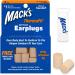 Mack s ThermaFit Soft Foam Earplugs 10 Pair Plus Keychain Case - Comfortable Ear Plugs for Sleeping Snoring Work Travel & Loud Events