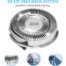 SH50 Replacement Heads for Series 5000 Shavers - 3 Silver Compatible Heads for Optimal Performance | Buy Now - Buy Online on GoSupps.com