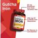 65mg Carbonyl Iron Supplement with Vitamin C for Energy & Blood Support - Vegan 60 Ct - Buy Online on GoSupps.com