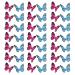 ONLFPZP butterfly decorations cake decorations 100 pieces beautiful and delicate suitable for butterfly theme party wedding anniversary party etc.