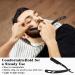 Premium Black-Metal Straight Edge Razor Set - 100 Single Derby Blades for Men's Shaving | International Shipping Available - Buy Online on GoSupps.com