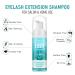 Unscented Shampoo for Lash Extensions - 2 Fl Oz with 2 Cleansing Brushes | Professional Grade Cleanser for Salon & Home Use - Buy Online on GoSupps.com