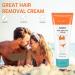 Bablabear Intimate Hair Removal Cream 100g - Fast & Effective Depilatory for Women & Men - Face, Leg, Underarm, Chest, Bikini - Soothing Formula for Unwanted Body Hair - Buy Online on GoSupps.com