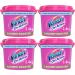4 x Vanish Oxi Action Laundry Booster Stain Remover Powder 2.4kg Chlorine-Free
