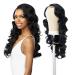Sensationnel BUTTA Lace Wig 24 Loose Deep 1B - Extra Wide Natural Illusion Hairline, Preplucked Human Hair Blend - Buy Online on GoSupps.com
