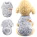 Warm dog sweater pet sweater gray dog sweater winter pet clothing cat sweater dogs dog clothes dog sweaters for small and medium -sized dogs gray XL XL