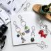 104PCS Swivel Snap Hooks with Key Rings  Metal Lobster Claw Clasp  Keychain Rings for Crafts 1.25inch/32mm silver 32mm - Buy Online on GoSupps.com