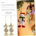Yardenfun Holiday Decoration 6pcs Party Decoration Hanging Ornaments Hanging Decor Festival Party Ornaments Candy Box - Buy Online on GoSupps.com