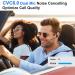 Conambo K10C Bluetooth Headset V5.1 - Dual Mic Noise Cancelling Handsfree Headset | 16h Talk Time | Bluetooth Earpiece for Cellphones - Black - Buy Online on GoSupps.com