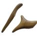 2 Set trigger wood massage tool 3-cross & trigger rod-sandalwood-physiotherapy against pain shoulder back-cross-massage for Guasha gua Sha treatment-massage aid-hardwood