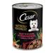 Cesar Natural Goodness Wet Food for Adult Dogs Rich in Beef Topped with Carrots, Green Beans and Herbs - 12 x 400g Box