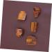 SOESFOUFU Natural Gemstone 5pcs African Decor Irregular Stone African s Eye Rough Stone Tiger's Eye Stone Materials Rock Mineral As Shown Size 2 - Buy Online on GoSupps.com