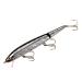 Rebel Lures Jointed Minnow Crankbait Fishing Lure 1 7/8 in, 3/32 oz Silver/Black