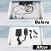 HAVE ME TD Reusable Cable Ties - 4+6+8+10inch - Black - 150PCS - Buy Online on GoSupps.com