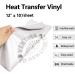 RENLITONG Grey HTV Iron on Vinyl 12 x 10ft Roll for T-Shirts - Easy Weed & Cut Heat Transfer Vinyl - Buy Online on GoSupps.com