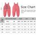 Happy Cherry Baby Winter Pants - Newborn Boys Girls Overall Ski Trousers - Infant Warm Snow Bib Pant - Toddler Windproof Padded Snowsuit Bottoms - Elastic Zipper Outerwear - Pink (Size 90) - Buy Online on GoSupps.com