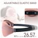 FlyCoco 99% Light Blocking Eye Sleep Mask - 3D Contoured Design for Ultimate Comfort | Adjustable Straps | Ideal for Sleeping Travel & Naps - For Women & Men (Rose - Buy Online on GoSupps.com