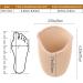 KALIONE Ballet Toe Pads - Knitted Fabric Half Socks for Women & Girls | Toe Protectors for Pointe Shoes, Dance Shoes, High Heels - Buy Online on GoSupps.com