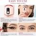 Heated Eyelash Curler with Temperature Display | 3 Heating Modes | Rechargeable | Professional Electric Curler for Stunning Lashes in Minutes - Upgraded Pink - Buy Online on GoSupps.com