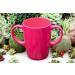 Rosa Lifestyle Two Handled Melamine Mug 400ml - Lightweight Mobility Aid for Elderly - Pink - Buy Online on GoSupps.com