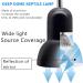 Tortoise Heat Lamp Basking Lamp 3 Bulb UVA UVB Light Lamp Heat Spotlight Reptile Light Aquarium Basking Light with Holder for Tortoise Bell Turtle Snake Lizards Terrarium Amphibian E27 25W 50W - Buy Online on GoSupps.com
