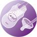 Philips Avent Natural Baby Bottle Newborn Flow Nipple 0M+ 4-Pack - SCF651/43 - Buy Online on GoSupps.com