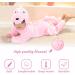 Doladola Unisex Kids & Toddlers Pink Dinosaur Flannel Hooded Romper Jumpsuit - Ages 2.5-3.5 Years - Buy Online on GoSupps.com