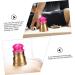 Homsfou Moxibustion Box Set - 2 Mini MoXA Pot Holders & Gear Holder - Copper Moxa Cone Holders - Ideal Moxibustion Device for Body Relief - Buy Online on GoSupps.com