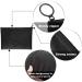 6-Piece Mesh Makeup Bags Set - Portable Travel Toiletry Pouches for Home, Office & Travel - Black - Buy Online on GoSupps.com
