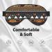 SSIMOO African Ethnic Pattern Soft Sleep Eye Mask | Breathable Travel Eye Patch for Women | Perfect Relaxation Accessory - Buy Online on GoSupps.com