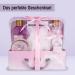 Accentra Unicorn Magic Bathing & Shower Set - 7-Piece Gift Set for Young Girls | Strawberry & Vanilla Fragrance - Buy Online on GoSupps.com