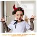 minkissy Devil's Horn Headband Devil Ear Headbands Angel Costume Headband Angel Devil Cosplay Outfit Devil Ears Headband Devil Hairband Halloween Devil Costume Animal Headband Fabric - Buy Online on GoSupps.com