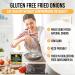 Nawabi Life Non-Coated Crispy Fried Onions 8 oz - 100% Natural, Non-GMO, KETO Friendly, Gluten Free, Low Carb, No Sodium - Resealable Bag - Pack of 1 - Buy Online on GoSupps.com