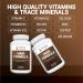 Dr. Berg's All in One Hair Growth Vitamins for Men & Women - Biotin, Saw Palmetto, DHT Blocker - 90 Veg Capsules - Buy Online on GoSupps.com