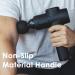 Maxfree Portable Percussion Massage Gun 20 Speeds Handheld Electric Massager for Neck, Back - Professional Deep Tissue Muscle Massager for Athletes - 6 Heads Included (Black) | Model EM-21 - Buy Online on GoSupps.com