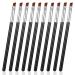 Buy WLLHYF 10 PCS Angled Eyeliner & Eye Shadow Brush Set - Soft Synthetic Bristles for Precise Makeup | International Shipping Available - Buy Online on GoSupps.com
