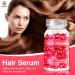 Hair Treatment Serum - No Rinse with Argan Macadamia & Avocado Oils | Vitamins A C E & Pro-Vitamin B5 | Unisex Leave-In Formula for All Hair Types - International Shipping Available - Buy Online on GoSupps.com